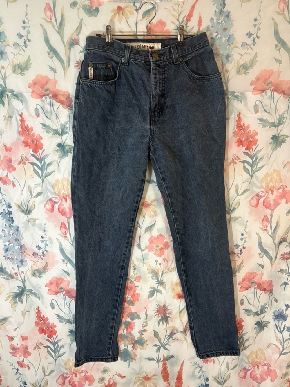 Vintage High-Rise Dark Blue Women’s Jeans